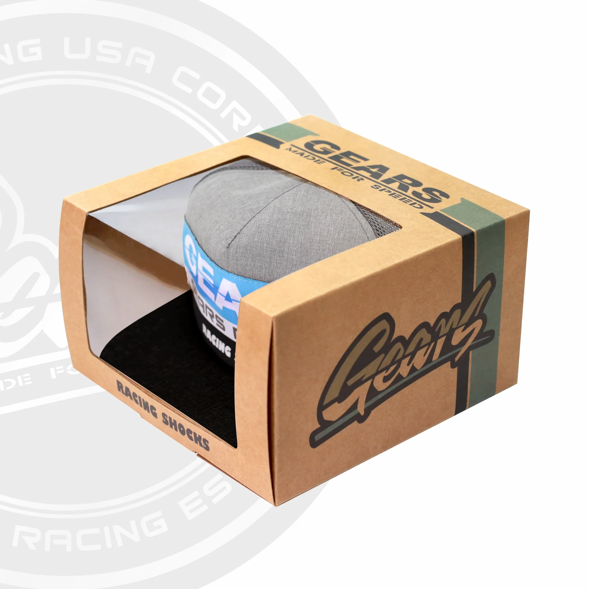 2020 GEARS RACING DESIGN GRD TRUCKER HAT / SNAPBACK CURVED GRD-2020-TH01C - Image 6