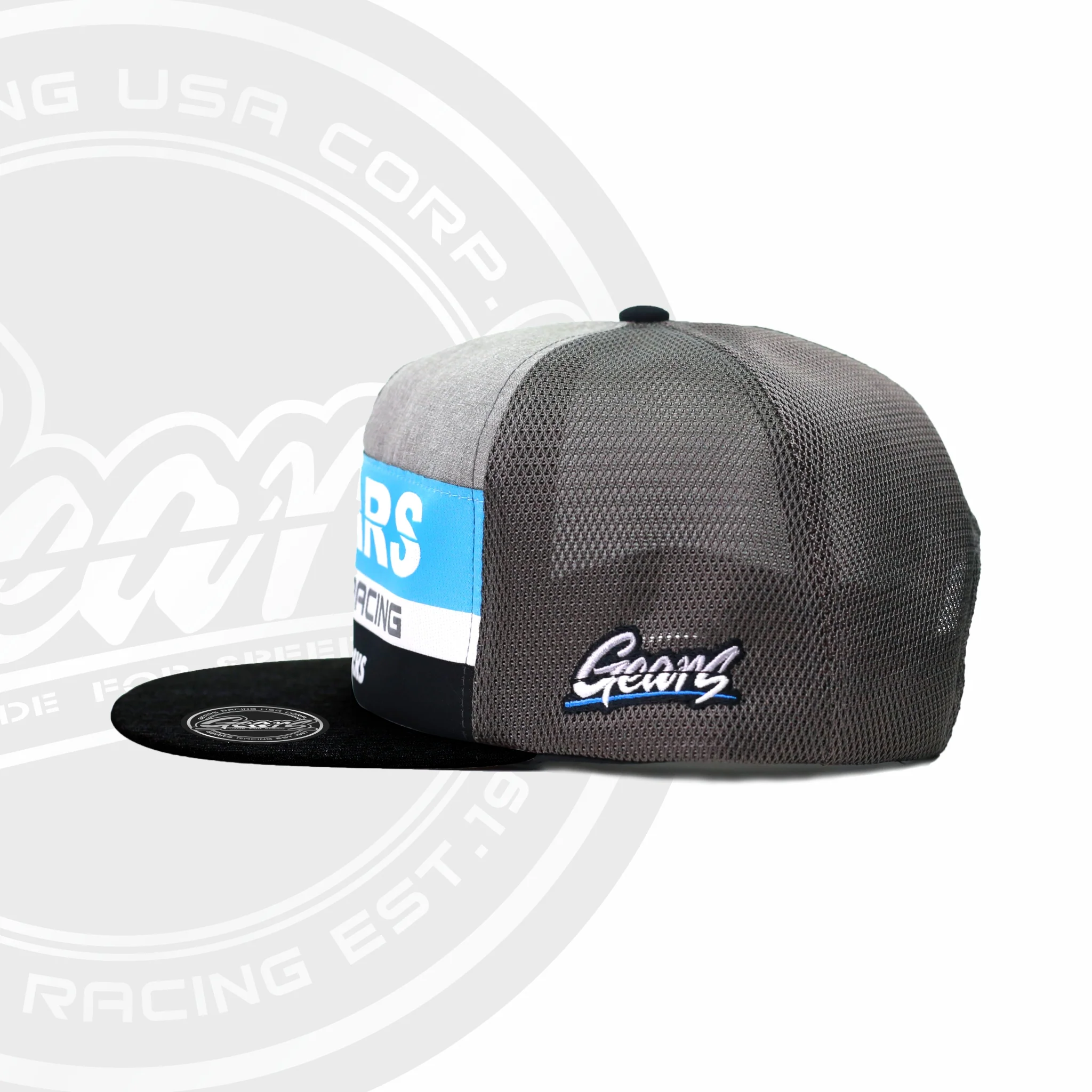2020  GEARS RACING DESIGN GRD TRUCKER HAT / SNAPBACK GRD-2020-TH01 - Image 3