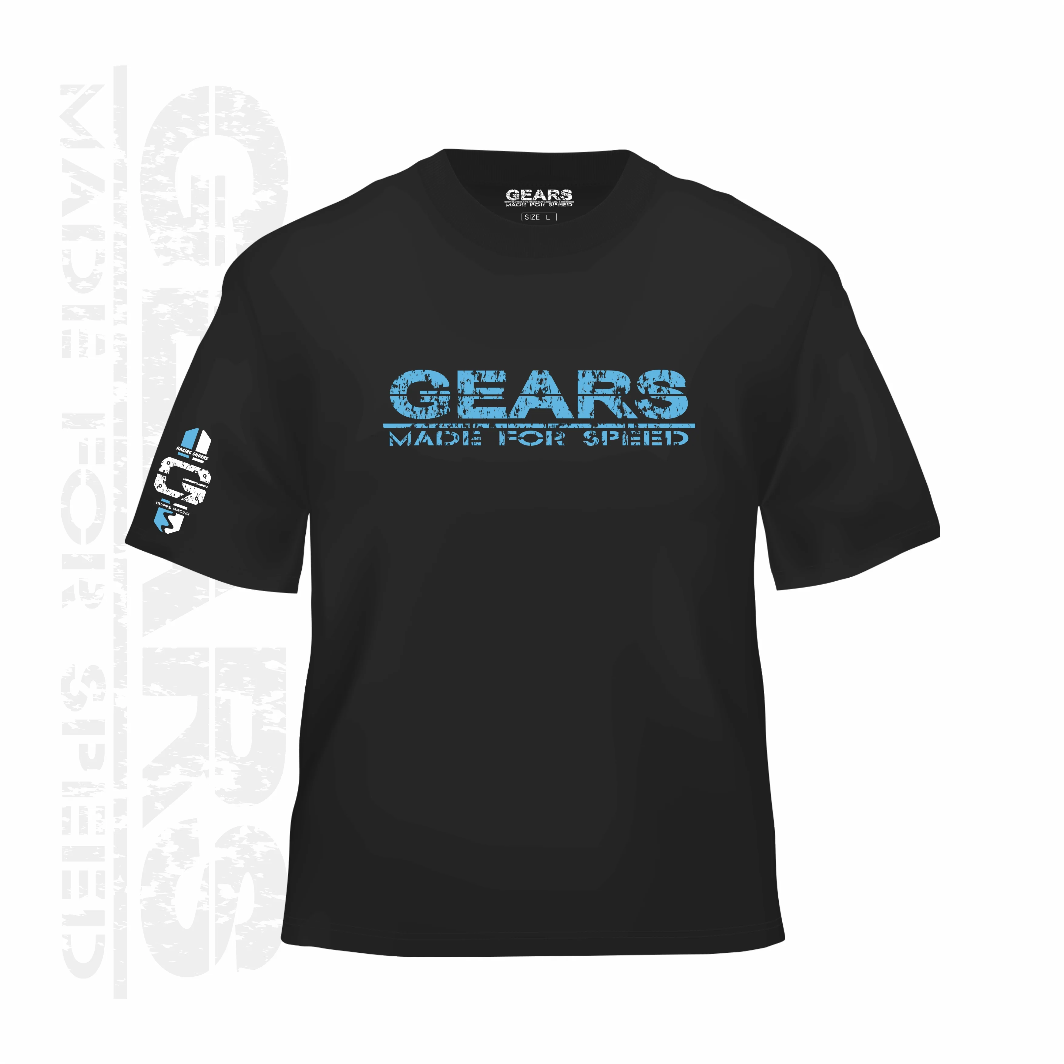 2020 Gears Racing Design Big Fist G T Shirt GRD-1912-TS - Image 2