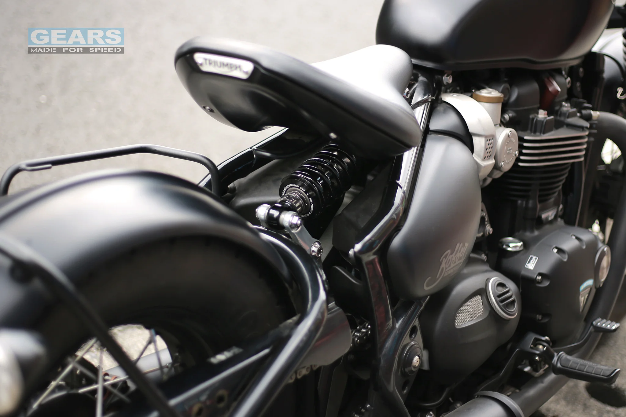 TRIUMPH Bonneville Bobber (17~)/Bonneville Bobber Black (18~) EV Rear Suspension - Image 10