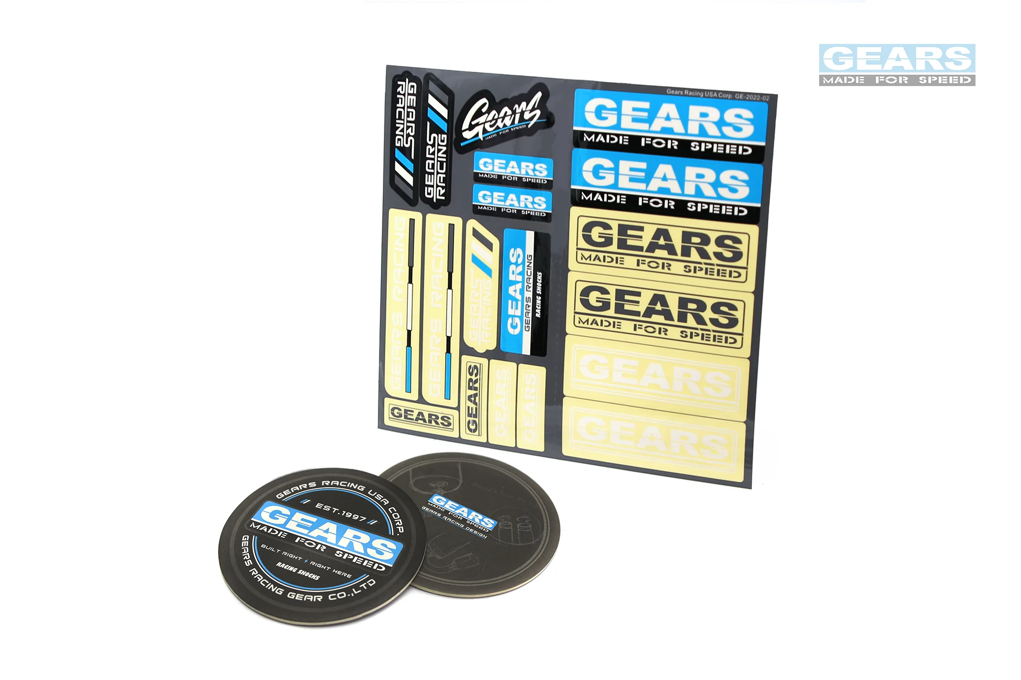 2022 Gears Racing Design Standardized Gears Round Aluminum Pressure Pressed Plate GRD-2210-AL-P - Image 7