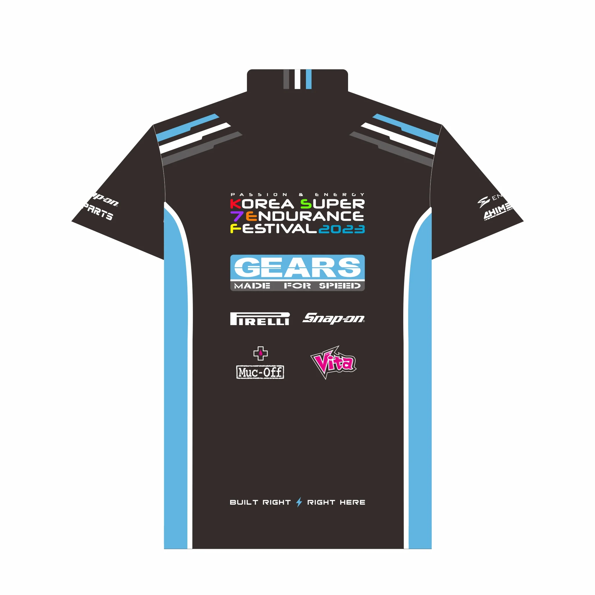 2023 Gears Racing Design Gears x Korea KSEF Polo GRD-2308-PO - Image 3