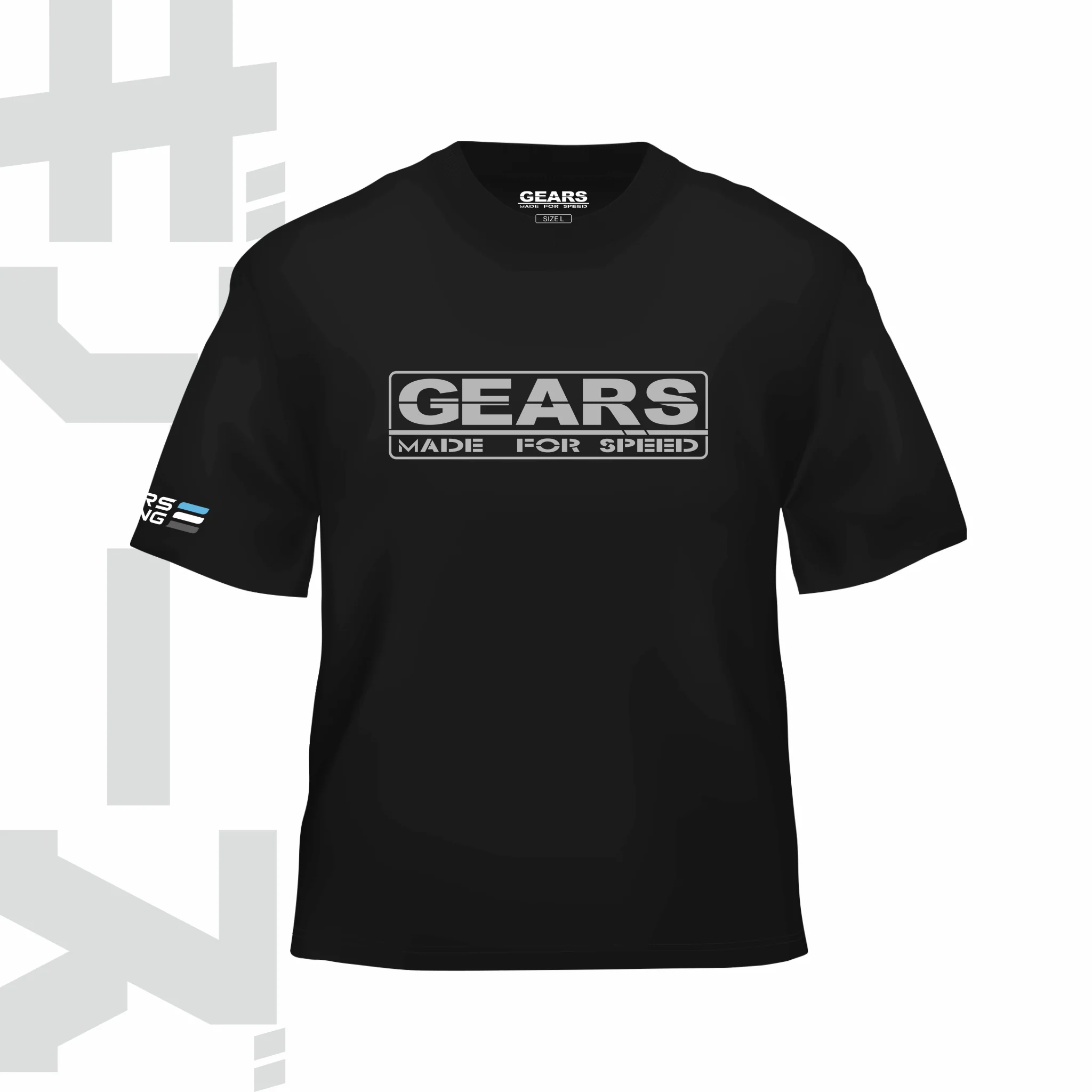 2024 Gears Racing Design Gears Katakana T Shirt GRD-2403-TS - Image 2